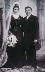 Hochzeit Peter Ewerhardy und Anna M&uuml;ller (21.09.1907)